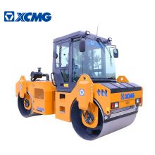 XCMG Official 8 ton vibratory roller compactor XD82 Chinese double drum road roller machine price